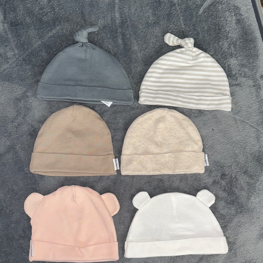 Infant bundle  - beanie, mittens